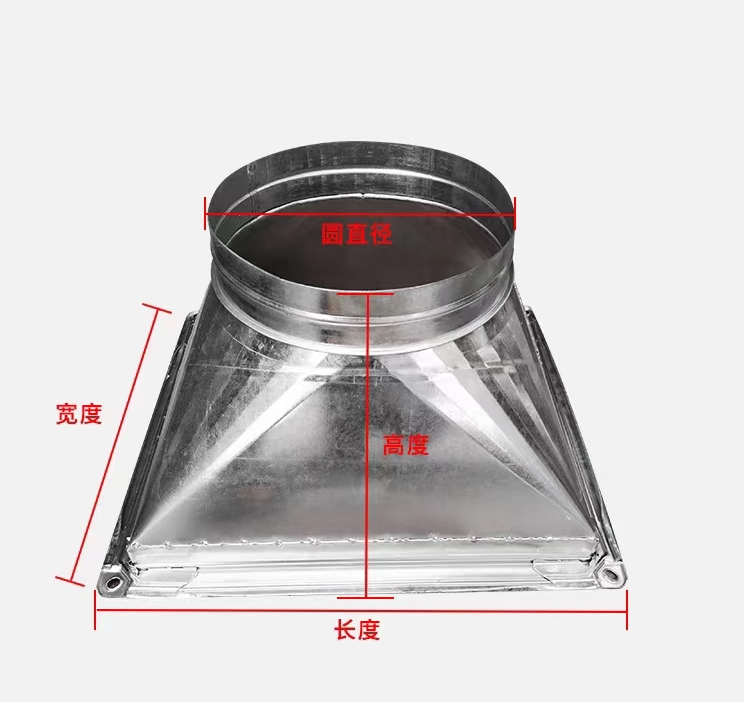 江西国产午夜在线视频風管加工：變徑接頭產品-2